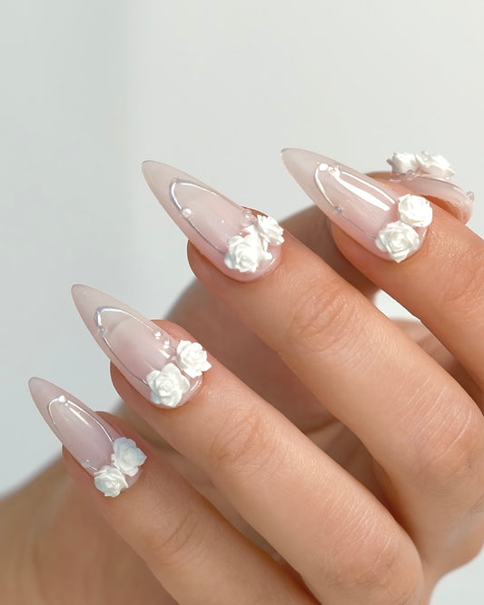 ETERNAL ROSES PRESS-ON NAILS