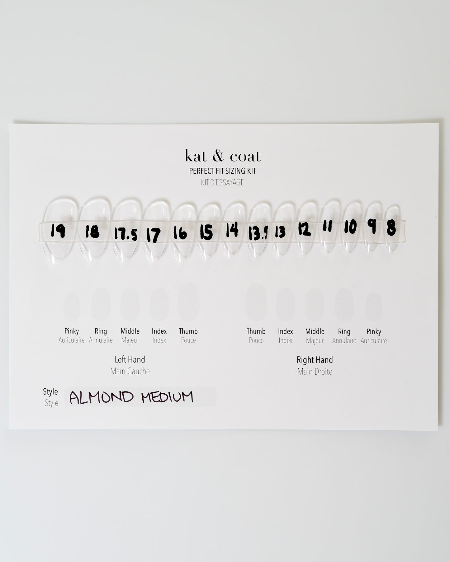 PERFECT FIT SIZING KIT