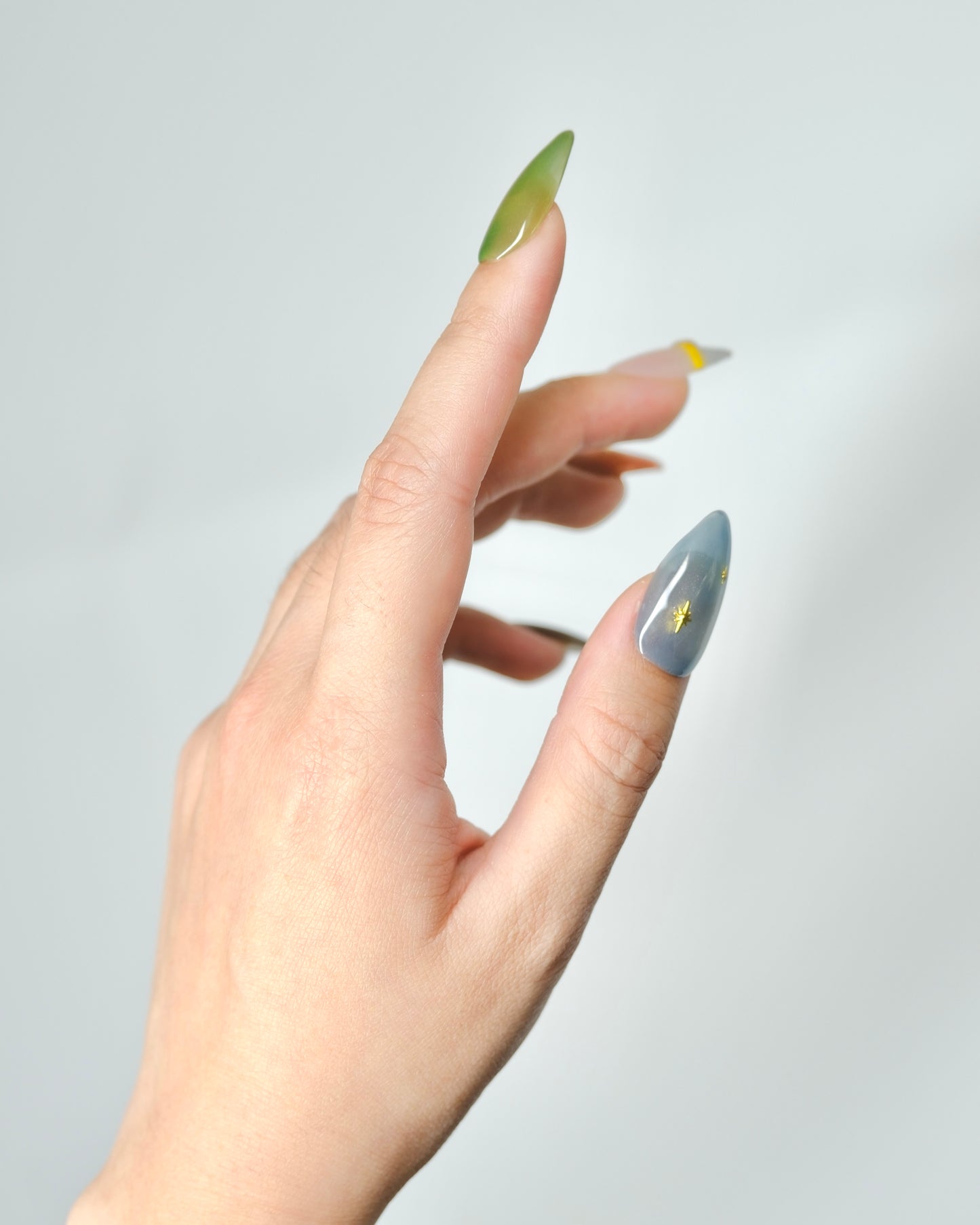 AUTUMN COURT PRESS-ON NAILS