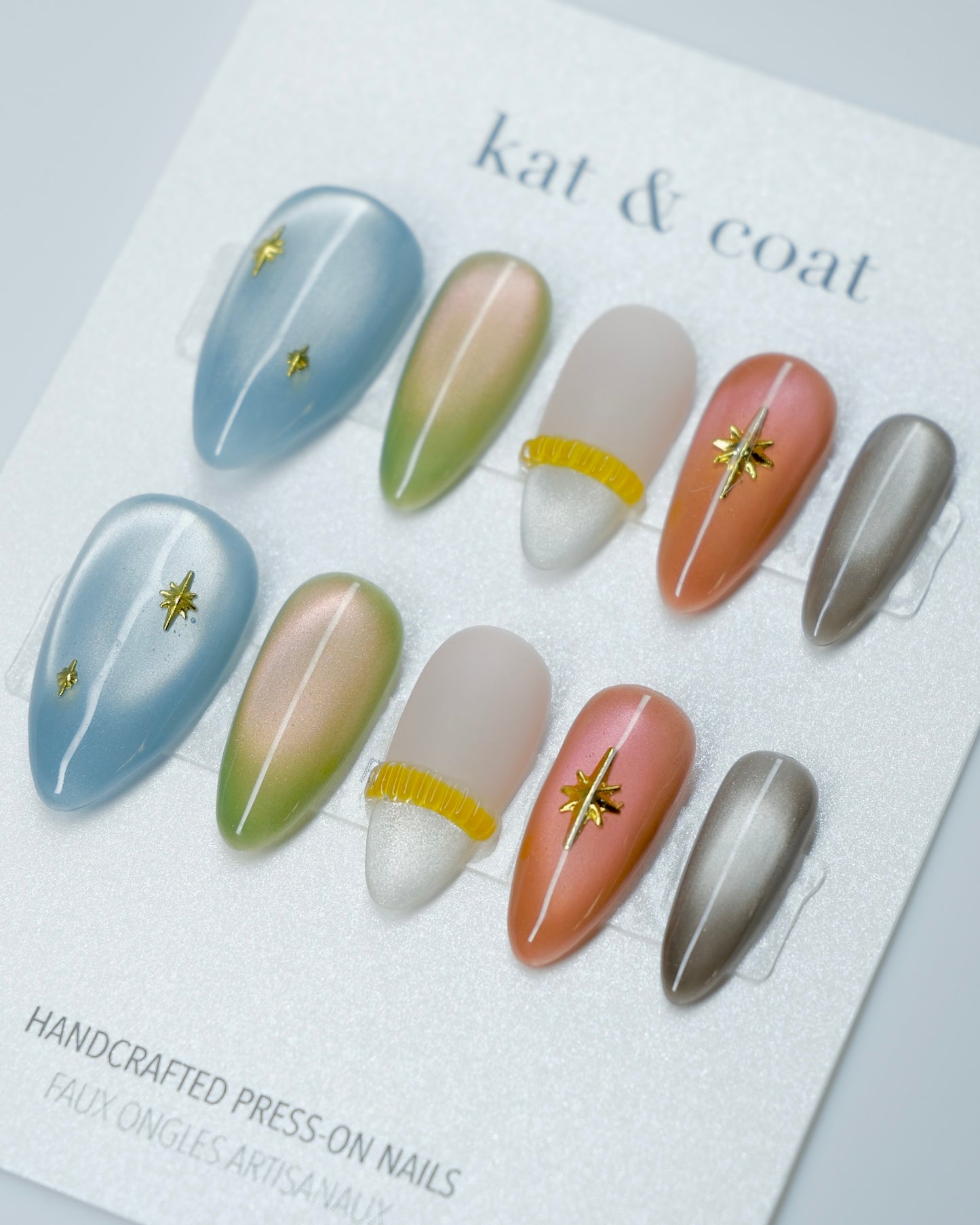 AUTUMN COURT PRESS-ON NAILS